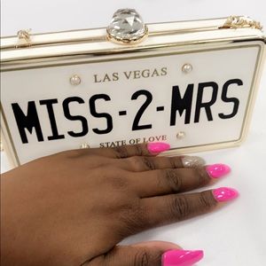 ALDO Bridal Miss 2 Mrs Clutch